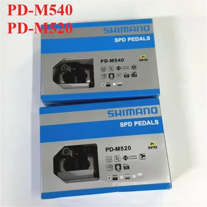 Педали Shimano с шипами SH51, система педалей для горных велосипедов PD-M540 M520 SPD - профессиональный дизайн для гонок (art.: 3920db030fefc) - 3920db030fefc