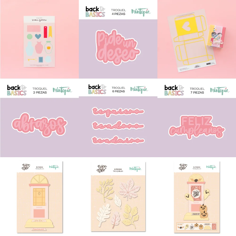 

Новинка октября 2022 года, испанские бренды, металлические штампы для рукоделия, скрапбукинга, альбома, бумаги, бриллианты для тиснения