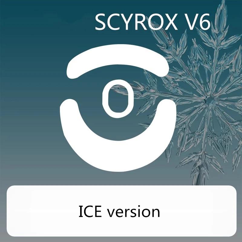 1 комплект ультразвуковых коньков для мыши SCYROX V6 ножки глушителя скорости