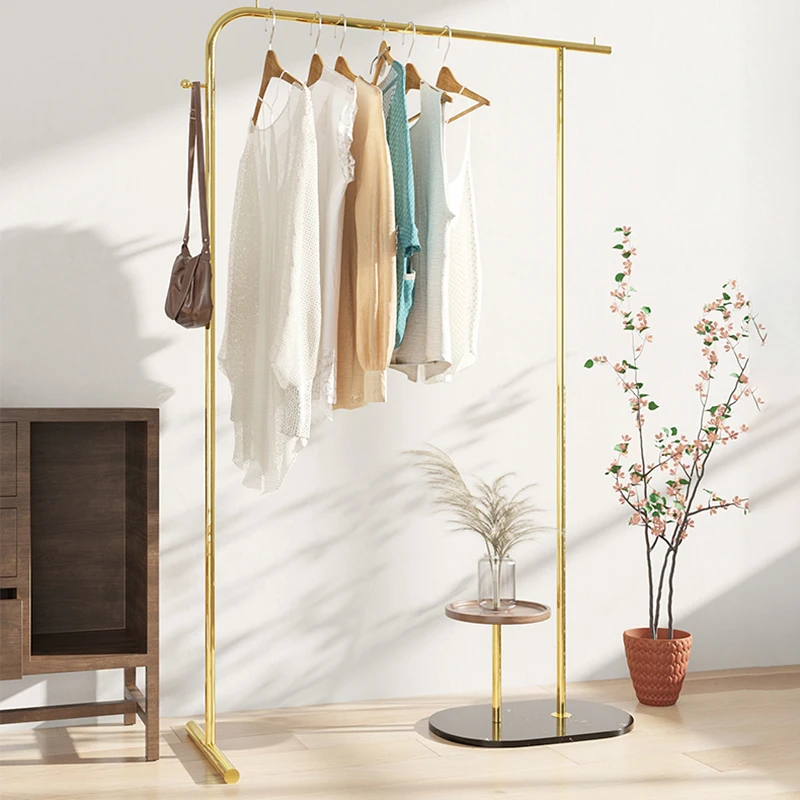 

Nordic Closet Organizer Clothes Rack Hallway Bedroom Shoe Rack Save Space Hanger Standing Wieszak Na Ubrania Furniture GPF30XP