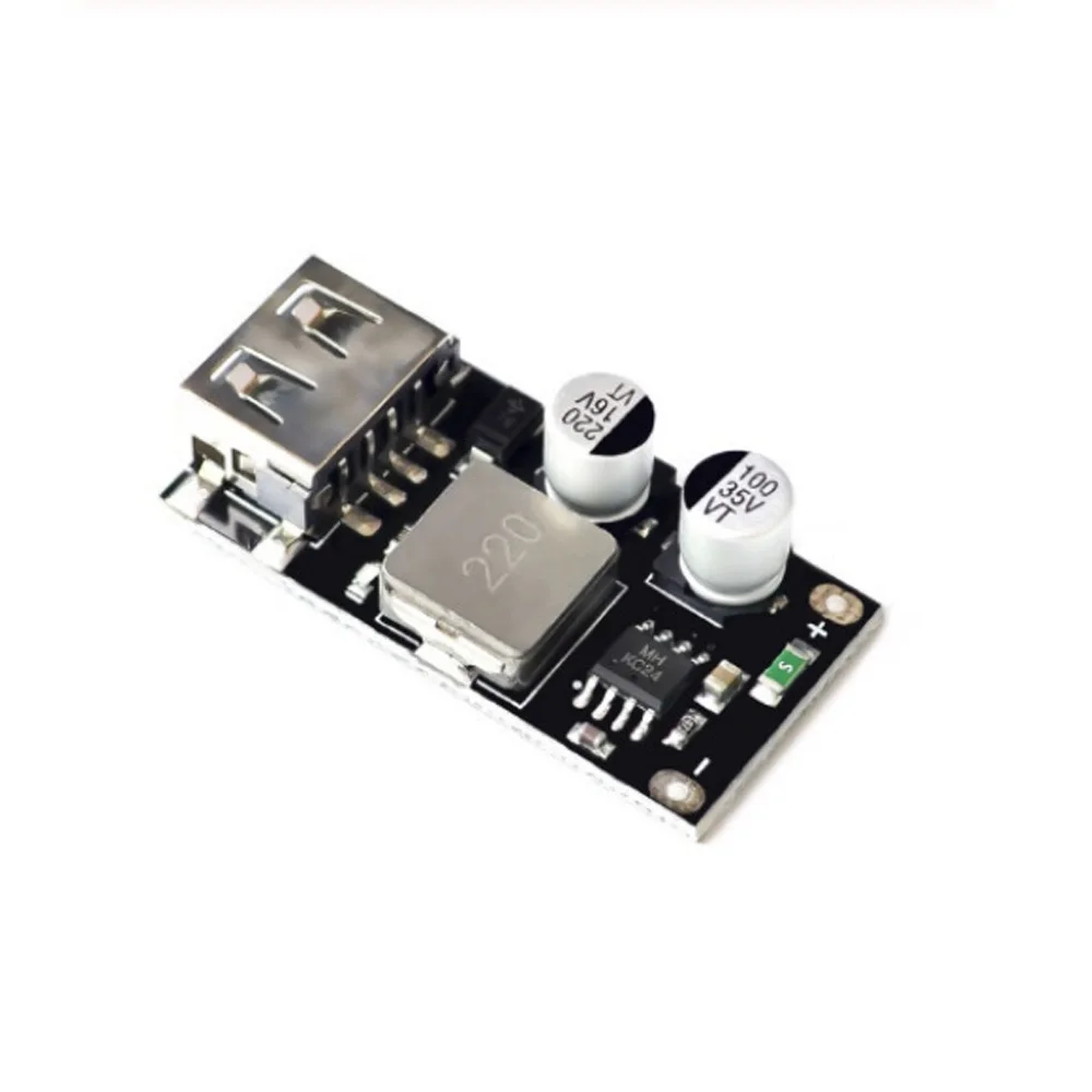 

USB-конвертер QC3.0 QC2.0, понижающий модуль зарядки 6-32 В, 9 В, 12 В, 24 В для быстрой зарядки, 3 в, 5 В, 12 В, печатная плата