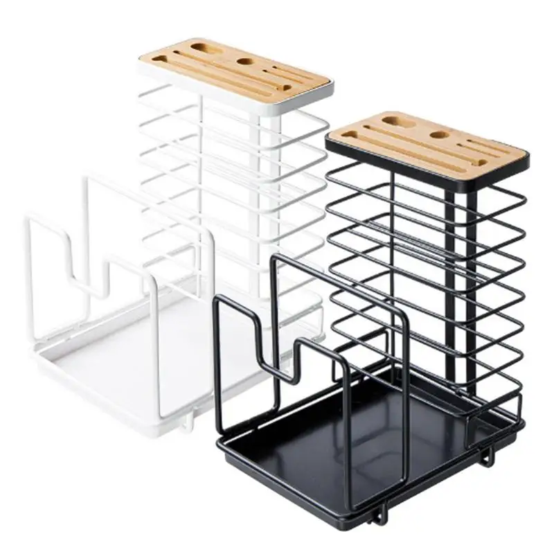 

Cutting Board Stand Multifunctional Drying Rack Non-slip Kitchen Organizing Rack Durable Pot Lid Rack Holder Kitchen Accessories