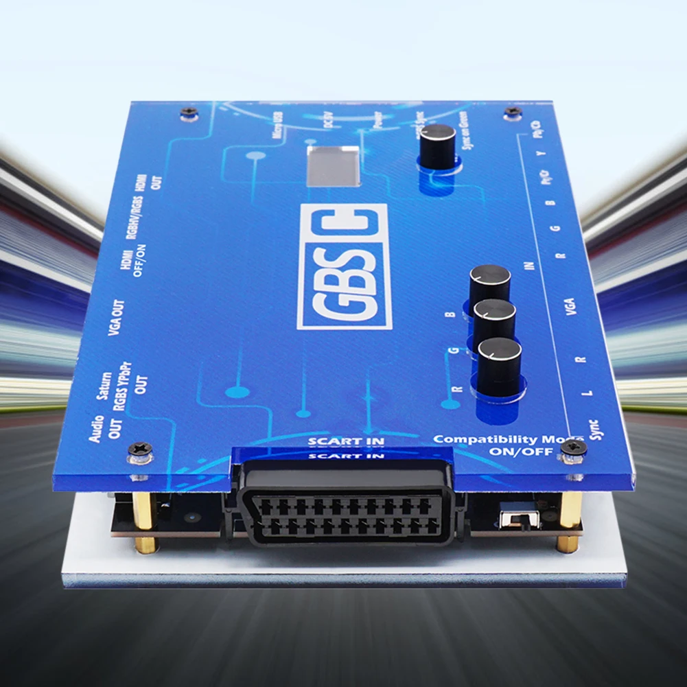 Адаптер управления RGBS VGA Scart Ypbpr адаптер с HDMI-совместимым выходом для SEGA Dreamcast