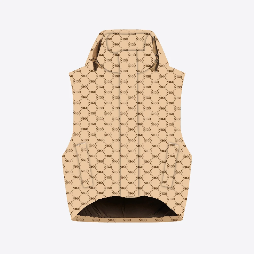 

NIGO Canvas Jacquard Gilet Jacket #nigo7969