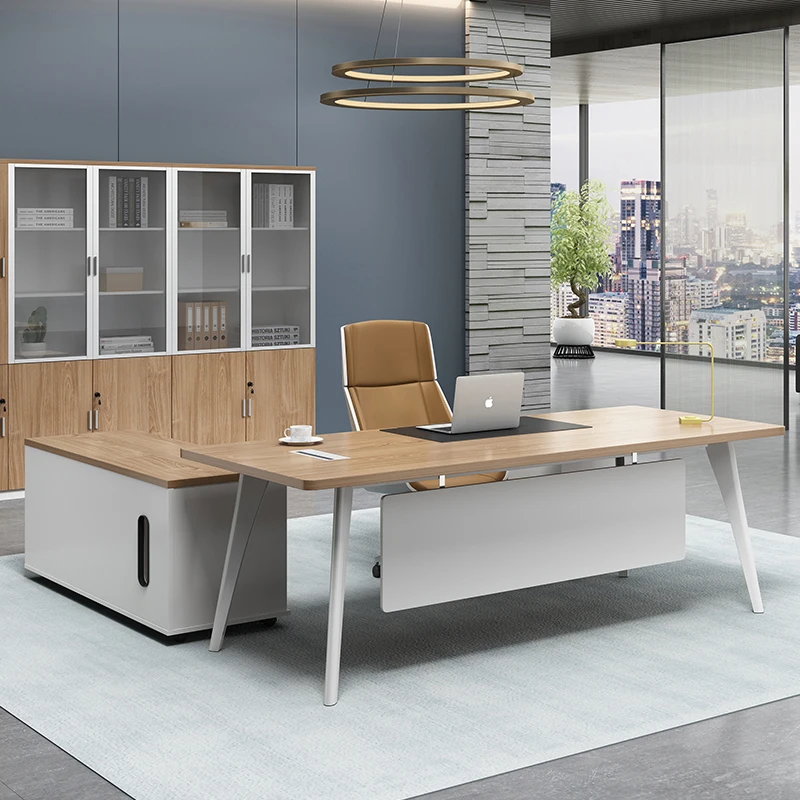 

contemporary office melamine board furniture workstation manager executive wooden office desk
