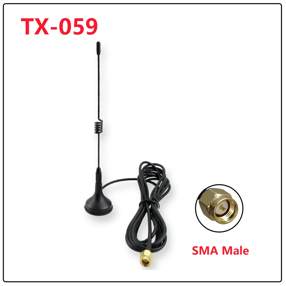 

1 шт. GSM GPRS 3G 4G Магнитная небольшая присоска антенна с высоким коэффициентом усиления 3DB SMA разъем 3 м RG174 Удлинительный коаксиальный кабель