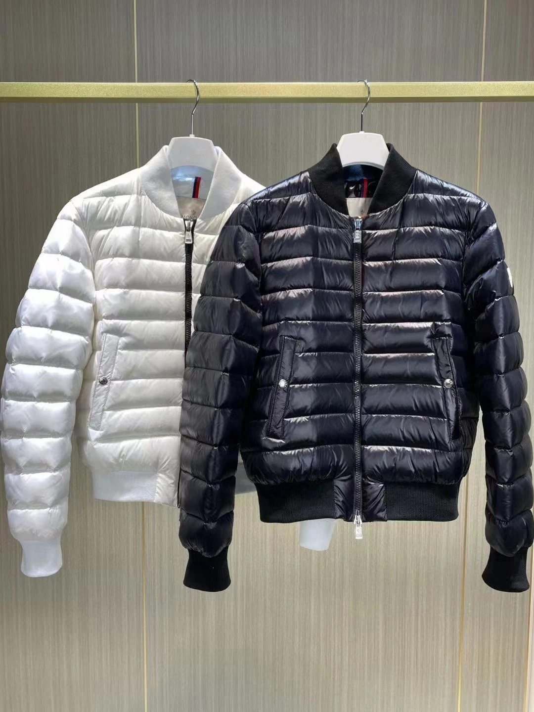 

2022 New M Home Men's Slim Jacket Casual Stand Collar Golf Down Jacket