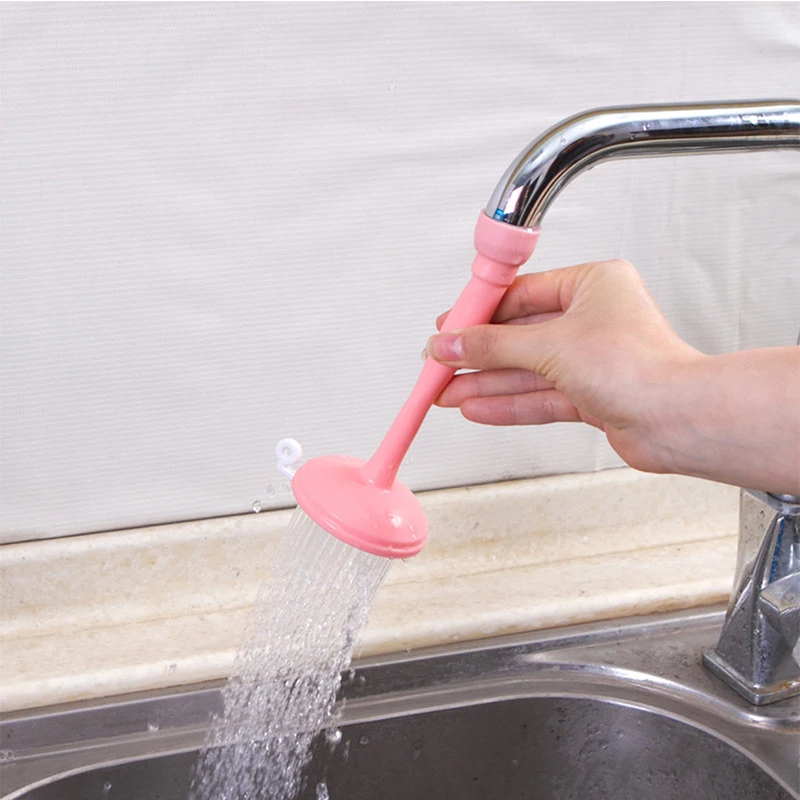 

Household Kitchen and Bathroom Faucets Shower Water Saver Adjustable Rotatable Splash Spout Filter Water Saver Valve