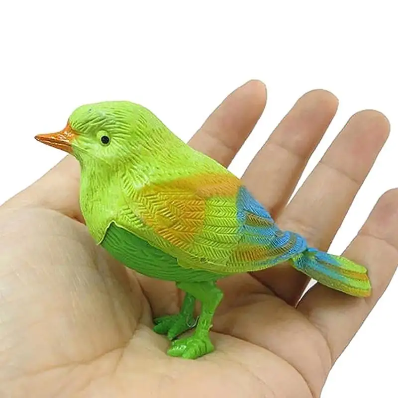 

Funny Sound Voice Control Activate Chirping Singing Bird Toy Gift