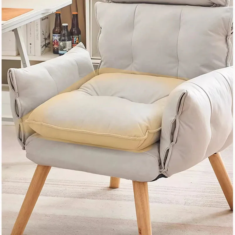 Современное портативное кресло с откидной спинкой для гостиной дизайнерское