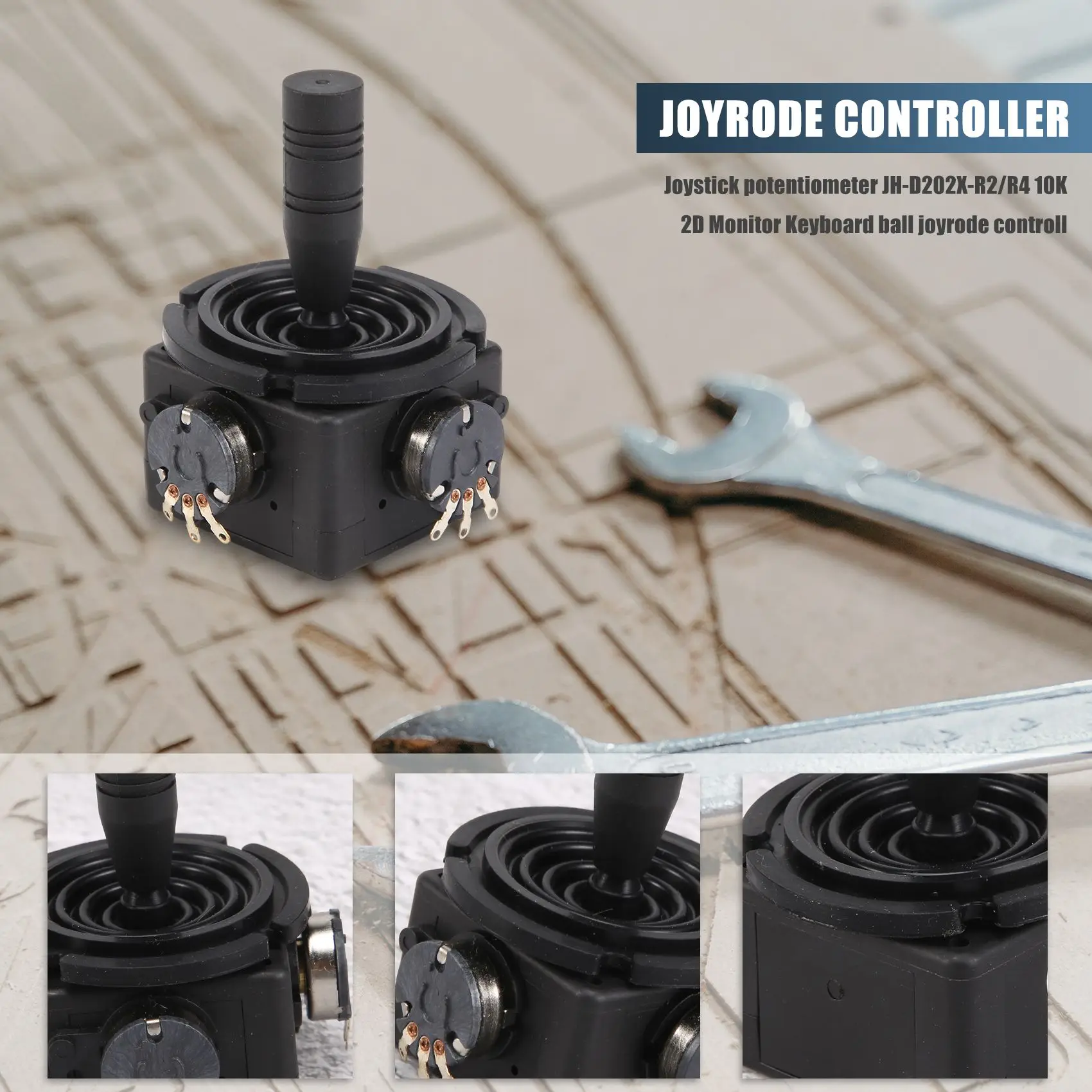 Джойстик-потенциометр Jh-D202X-R2/R4 10K 2D-монитор Клавиатура Шаровой контроллер Joyrode