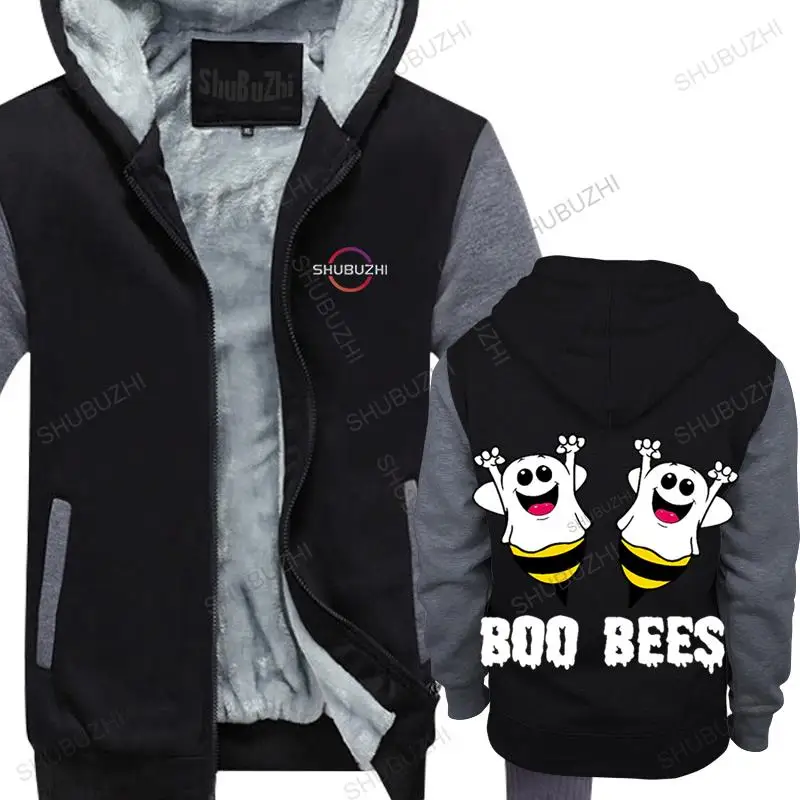 

new arrived man cotton hoodies winter Boo Bees Couples Halloween Costume thick hoodie homme autumn hoody brand warm sweatshirt