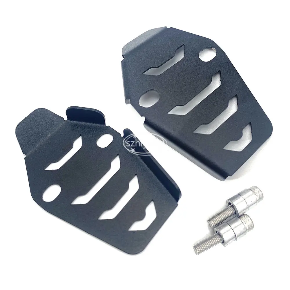 

Iron FootPeg Protection Cover For Royal Enfield Himlayan 411 400 2019 2020 2021 2022 Sensor Cover With Mounting Screws Moto