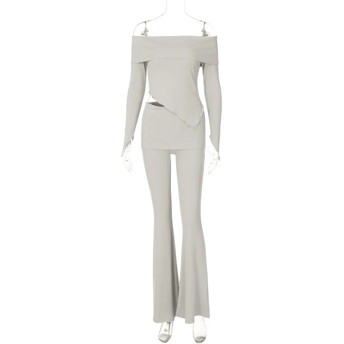 Женская одежда 2024 осенняя мода индивидуальный топ на одно плечо с лацканами