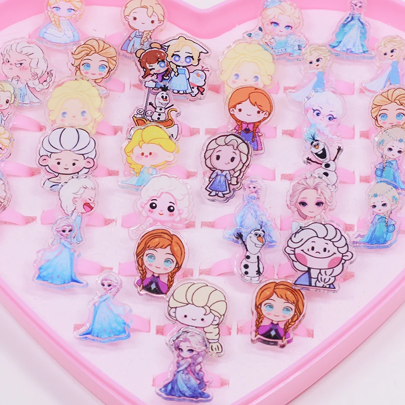 Кольца из мультфильма Холодное сердце для девочек 10/20 шт.