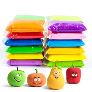 

10ml Non-toxic self sealing bag super light clay air dry polymer clay light plasticine for kids