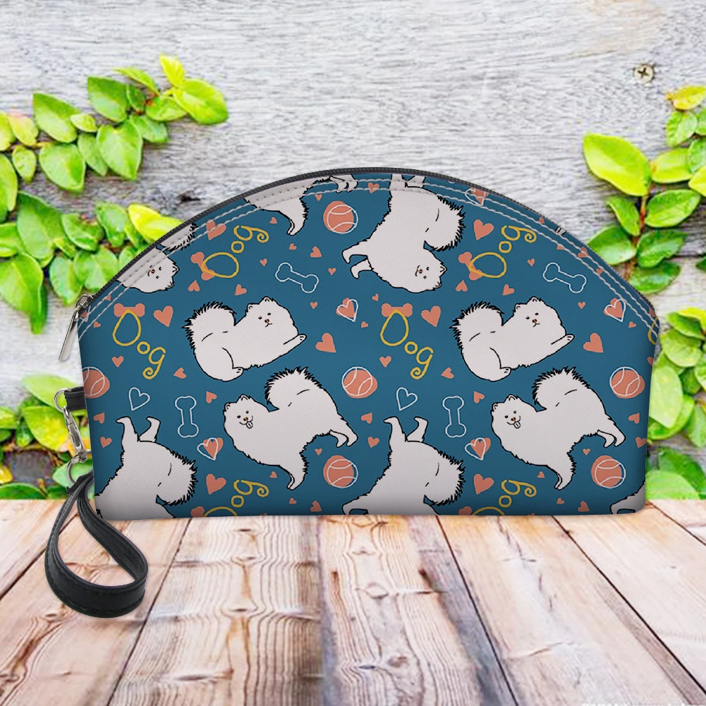 

Cywgift симпатичная женская косметичка с принтом собаки на заказ странные дела косметичка роскошный женский чехол для косметики