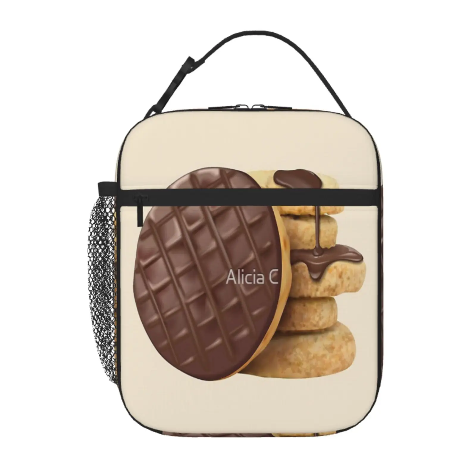 

Milk Chocolate Digestive Biscuits Lunch Bag For Kids Small Thermal Bag Children'S Food Bag