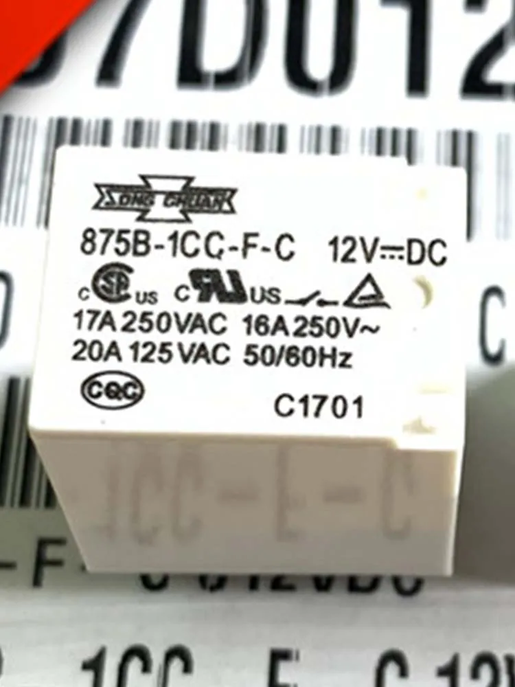 Реле 12 В 875B-1CC-F-C 12VDC 20A 5pins