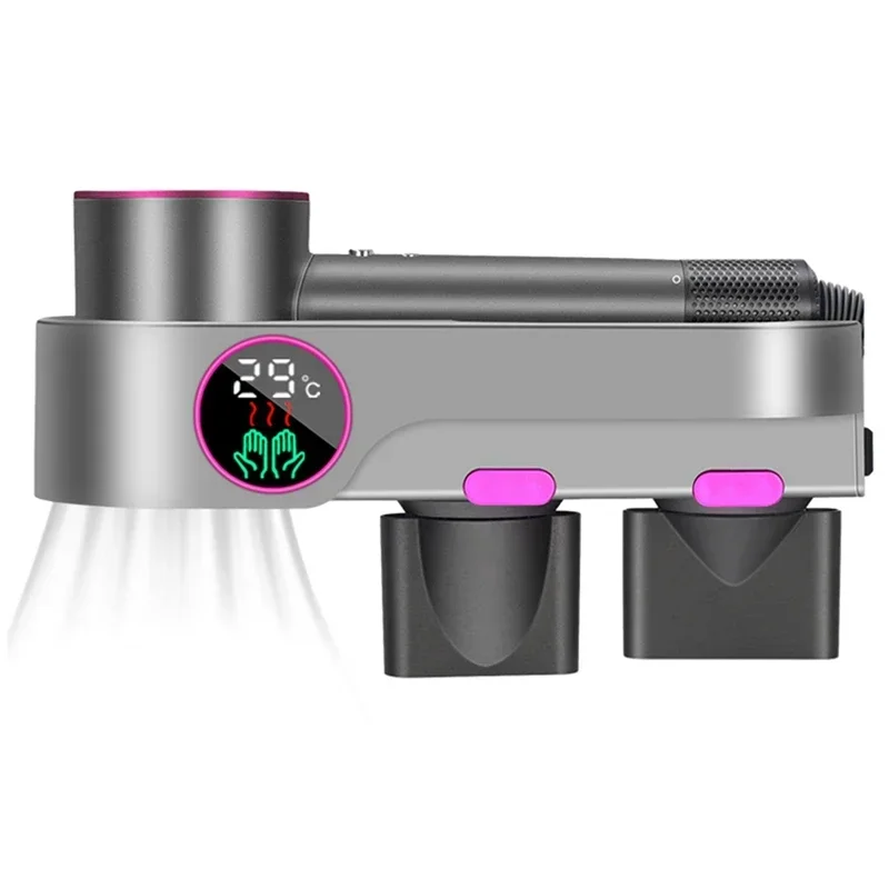 Держатель для фена Dyson с функцией сушки без перфорации стеллаж хранения