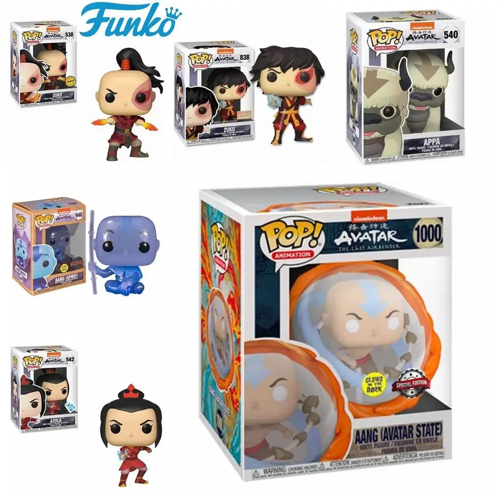 Funko AVATAR AULA 542 # ААНГ Аватар Штат 1000г. (спирт) 940 APPA 540 ЗУКО 838 Фигурки игрушек
