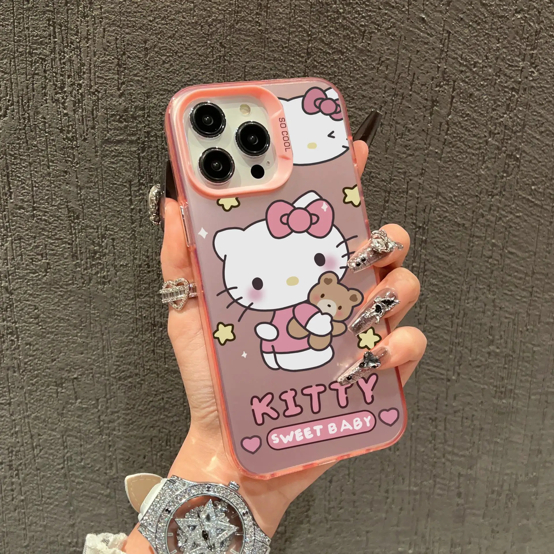 Sanrio Hello Kitty милый чехол для Samsung Galaxy A24 A51 A71 A31 A03 Core A02 A32 A50 A30S Funda противоударный