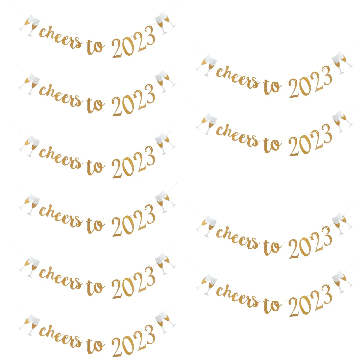 

10 комплектов, баннеры на новый год 2023