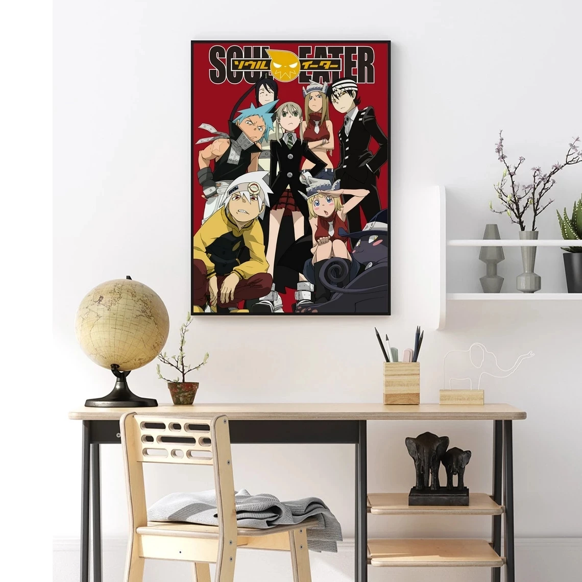 

Soul Eater Anime Poster Japanese Anime Movie Canvas Poster Prints Home Decoration Painting ( No Frame )