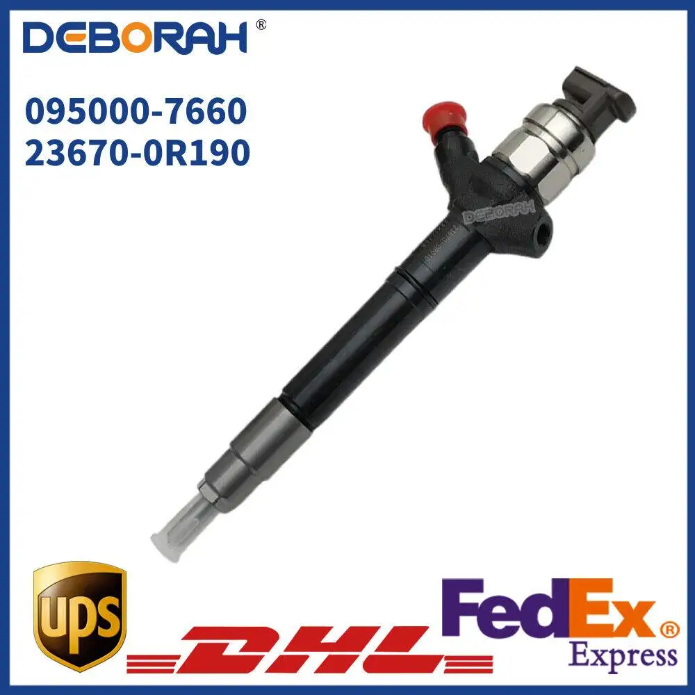 Топливная форсунка 095000 -7660 23670-0R190 для двигателя Toyota VERSO 2.0 D-4D 1AD-FTV