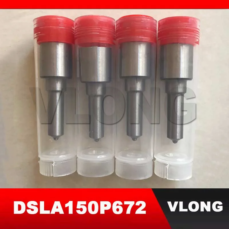 

4 шт., дизельные аксессуары, ремонтные комплекты, насадки-распылители форсунок DSLA150P672 DSLA 150 P 672 0 433 175 139 0433175139