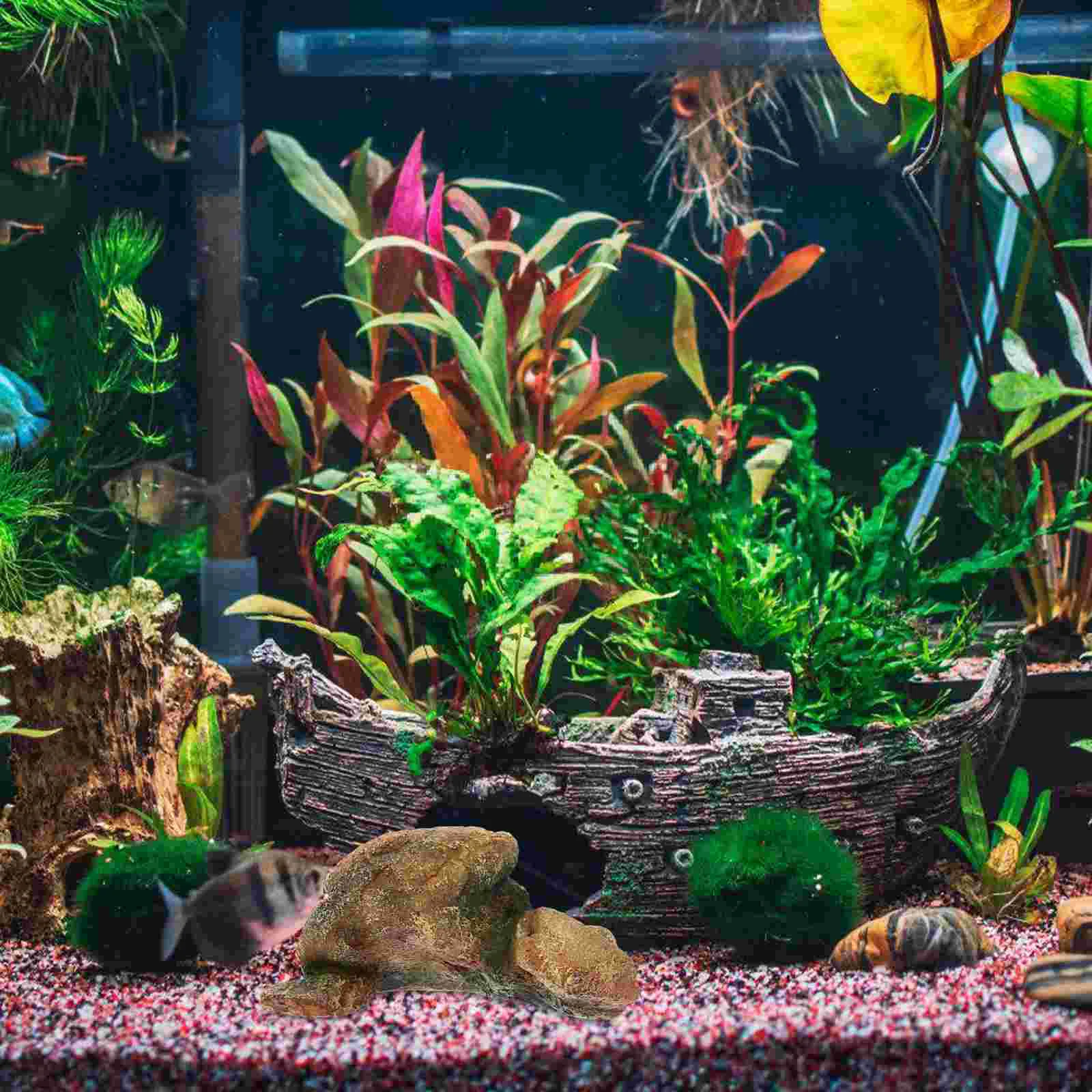 Искусственный рокарий игрушка для аквариума пещера Бетта убежище аквариум