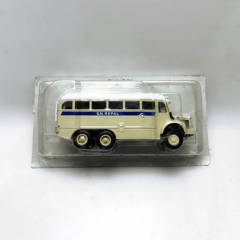 Фото Модель автобуса Berliet IXO в масштабе 1/43, коллекционные украшения из сплава металла №1