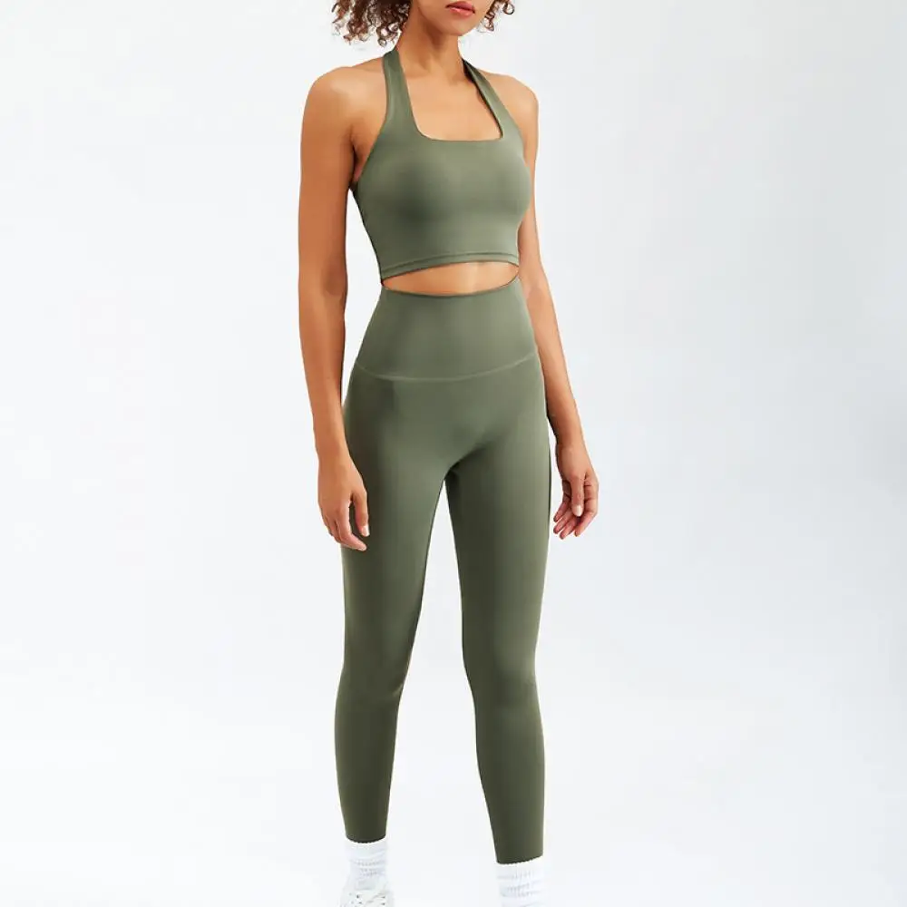 Seamless Yoga Set Gym Clothing Workout Sportswear Women Sport Suits Female Clothes Women Tracksuit Gym Sets Push Up Yoga Clothes