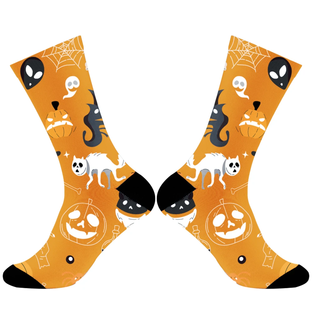 Новые милые носки зимние чулки с принтом дышащие для отдыха индивидуальные