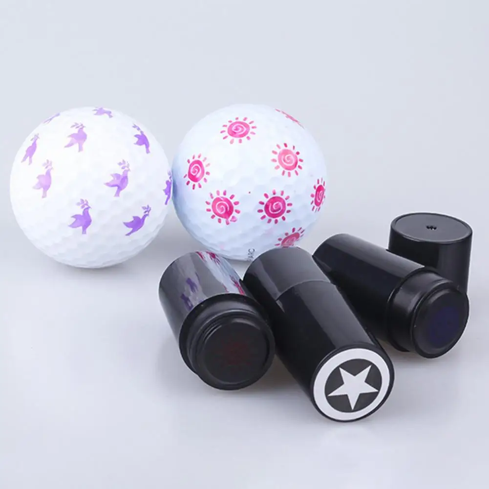 

Универсальная штамп для мяча для гольфа, удобная Ультралегкая круглая форма, штамп для мяча для гольфа разных стилей, штамп для гольфа, спор...