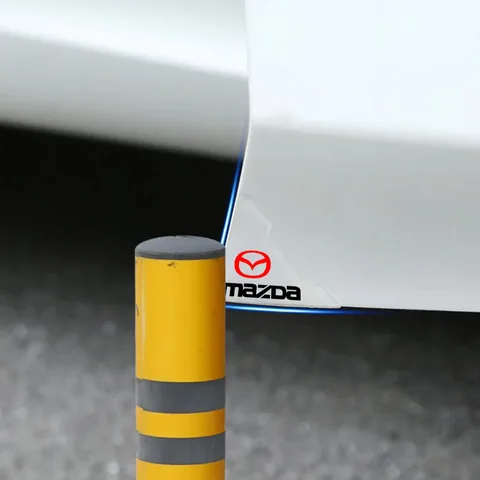 Прозрачная угловая крышка двери автомобиля, защитная наклейка от царапин для Mazda 3 5 6 323 626 CX-3 CX-4 CX-5 CX-7 CX-9 Axela 6 RX8 7