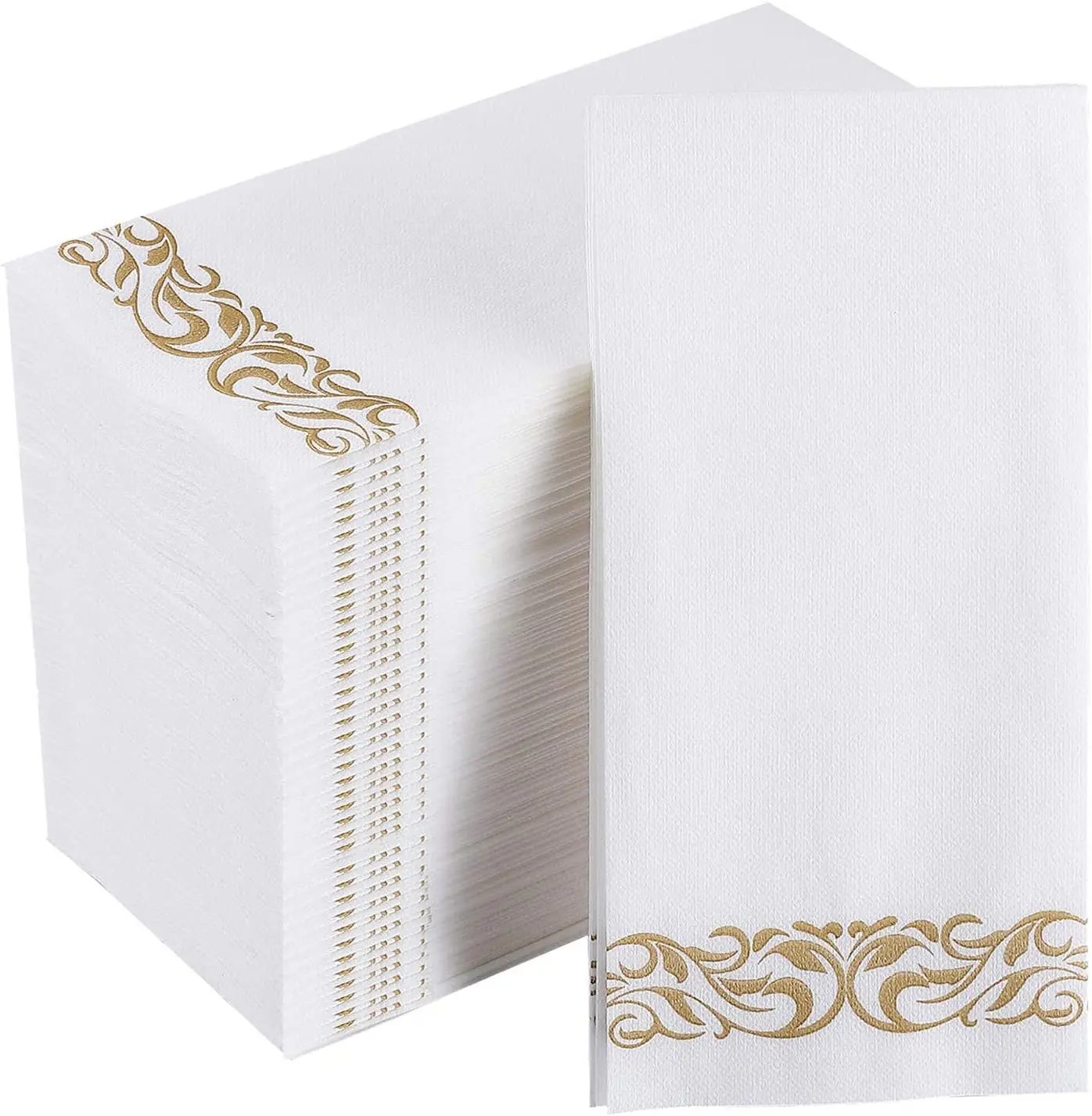 

50Pcs Disposable Hand Towels Table Napkin Paper Elegant Tissue Christmas Birthday Party Wedding Napkin serviette deco mariage