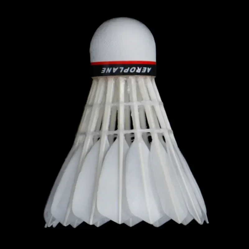 Волан для бадминтона с черной этикеткой 2 трубки