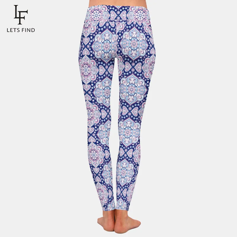 2019 Fashion Women High Waist  Leggings 3D Printing  Milk Silk High Quality  Sexy Leggings Hot Sale