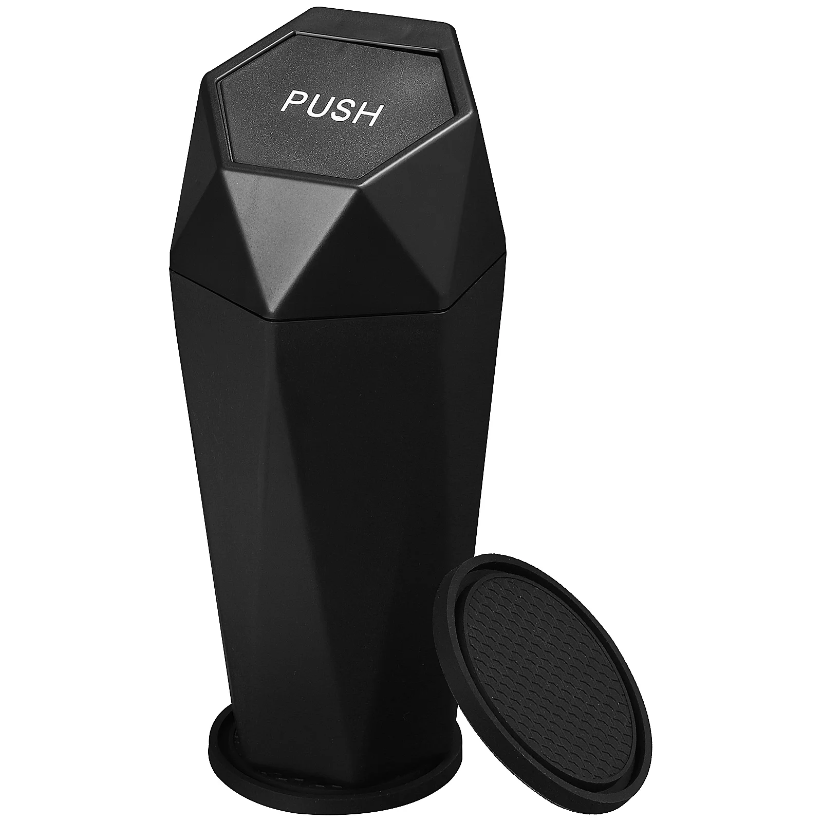 

Car Maintenance Trash Can Organizer Cup Holder Coaster Essentials Dustbin Plastic Vehicle Auto Garbage Kitchen