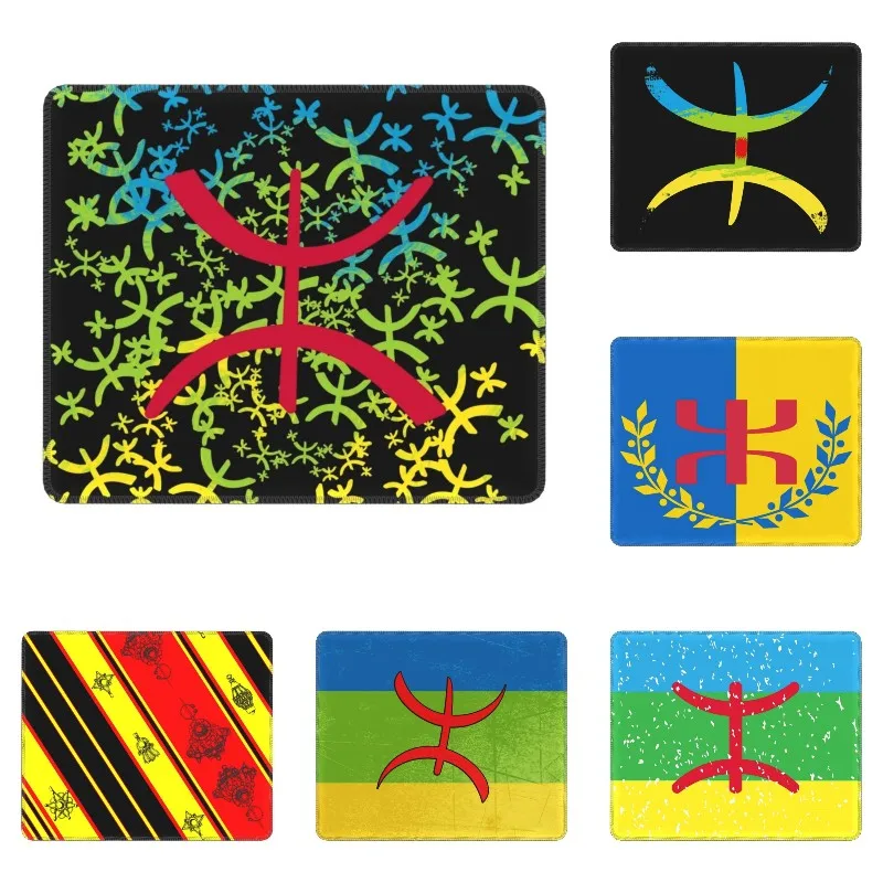 Коврик для мыши Amazigh Avec Yaz с фиксирующим краем резиновый игровой коврик ПК