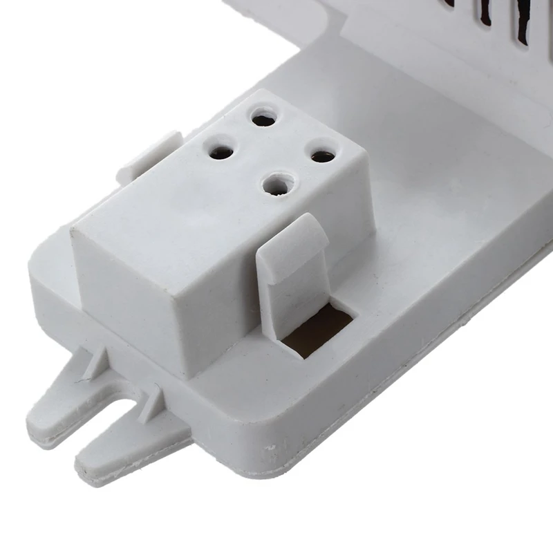 

2X White Plastic Shell 4 Pin 2D Tube Bulb Fluorescent Ballast AC 220V 0.19A 38W