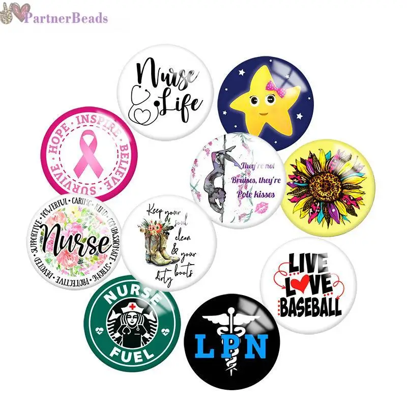 

Лента медсестринское Круглое стекло кабошон демонстрационная фурнитура для изготовления плоской спины 20 мм защелкивающаяся Кнопка N9671