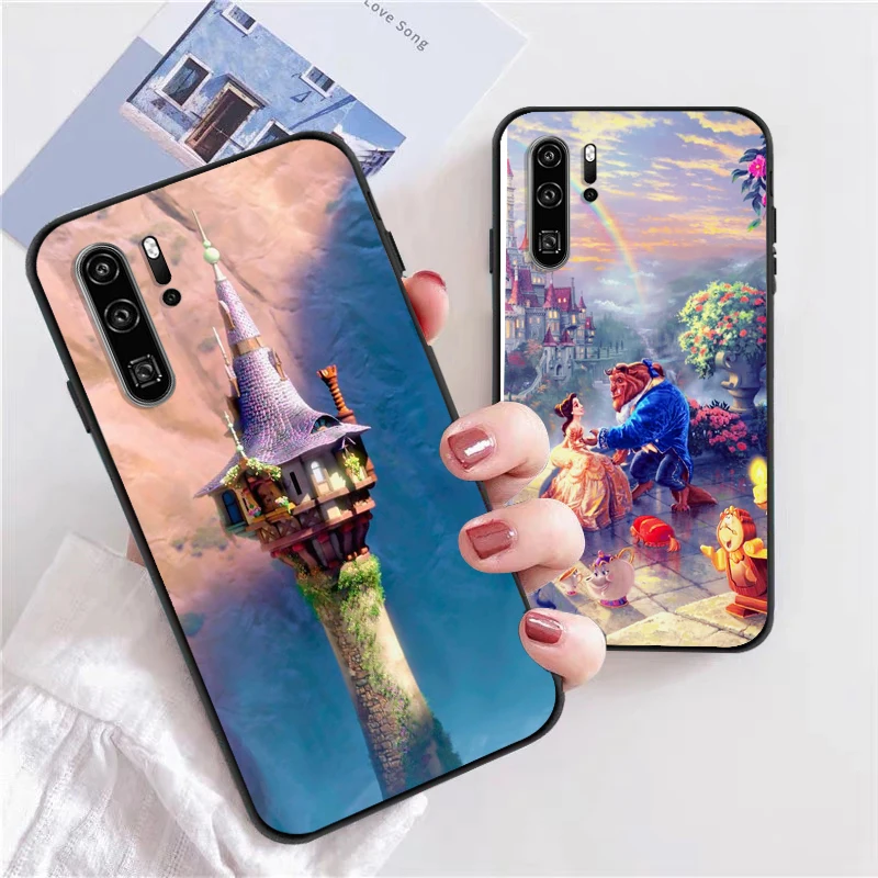 

Disney Cartoon Phone Cases For Huawei Honor P30 P40 Pro P30 Pro Honor 8X V9 10i 10X Lite 9A Cases Soft TPU Back Cover Coque
