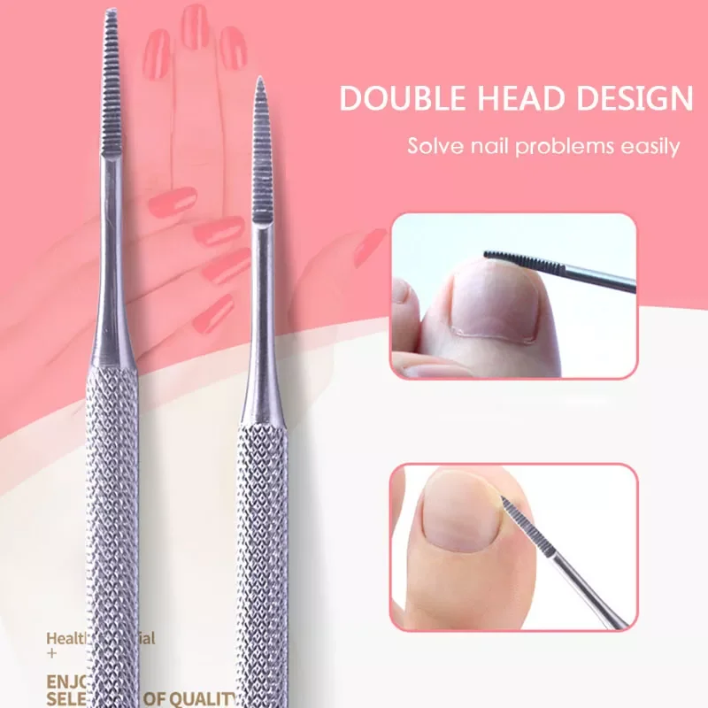 

Hook Ingrown Double Ended Ingrown Toe Correction Lifter File Toe Nail Care Manicure Pedicure Toenails Clean Foot Care Tool