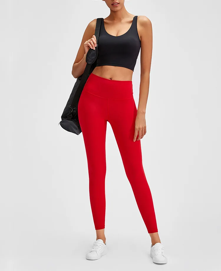 Fitness Women's Pants Jogging Yoga Pants High-waisted Breathable Sports Pants Seamless Leggings Gym Training Nudity Sportswear