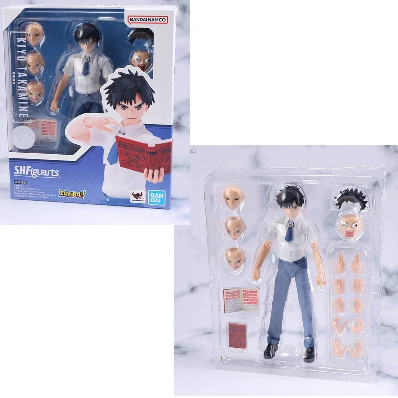 Фото Bandai Genuine SHF Gash Bell! Zatch Bell Kiyo Takamine Аниме Фигурка суставы на складе №3
