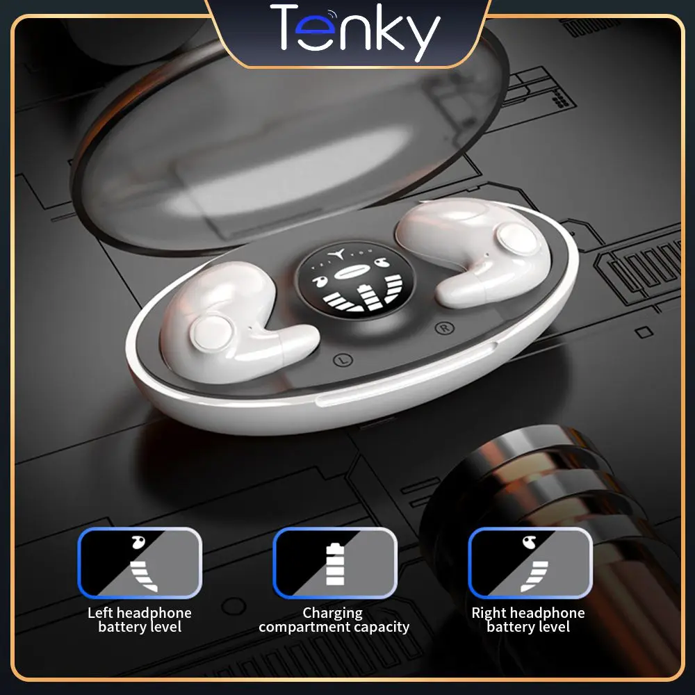 

Type-c Headset With Mic Sport Earphones Wireless Earbuds For Iphone Xiaomi Tws New Headphones Dual Stereo