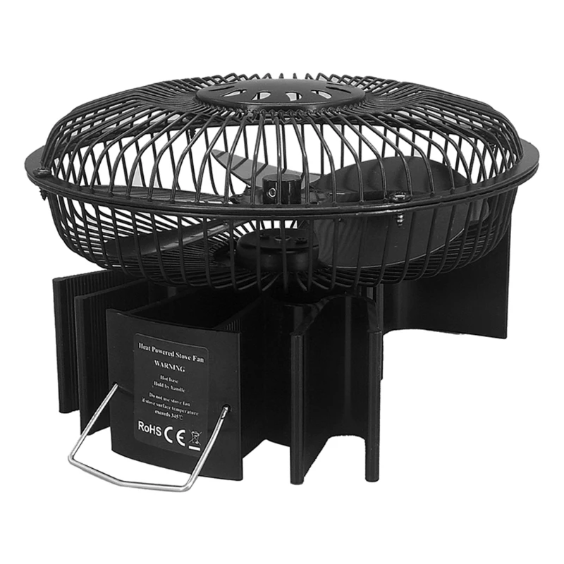 

X37E Eco-Friendly Stove Fan on Chimney for Wood Log Burner Fireplace Quiet DY705 for Gas Pellet Wood Log Burning Stove