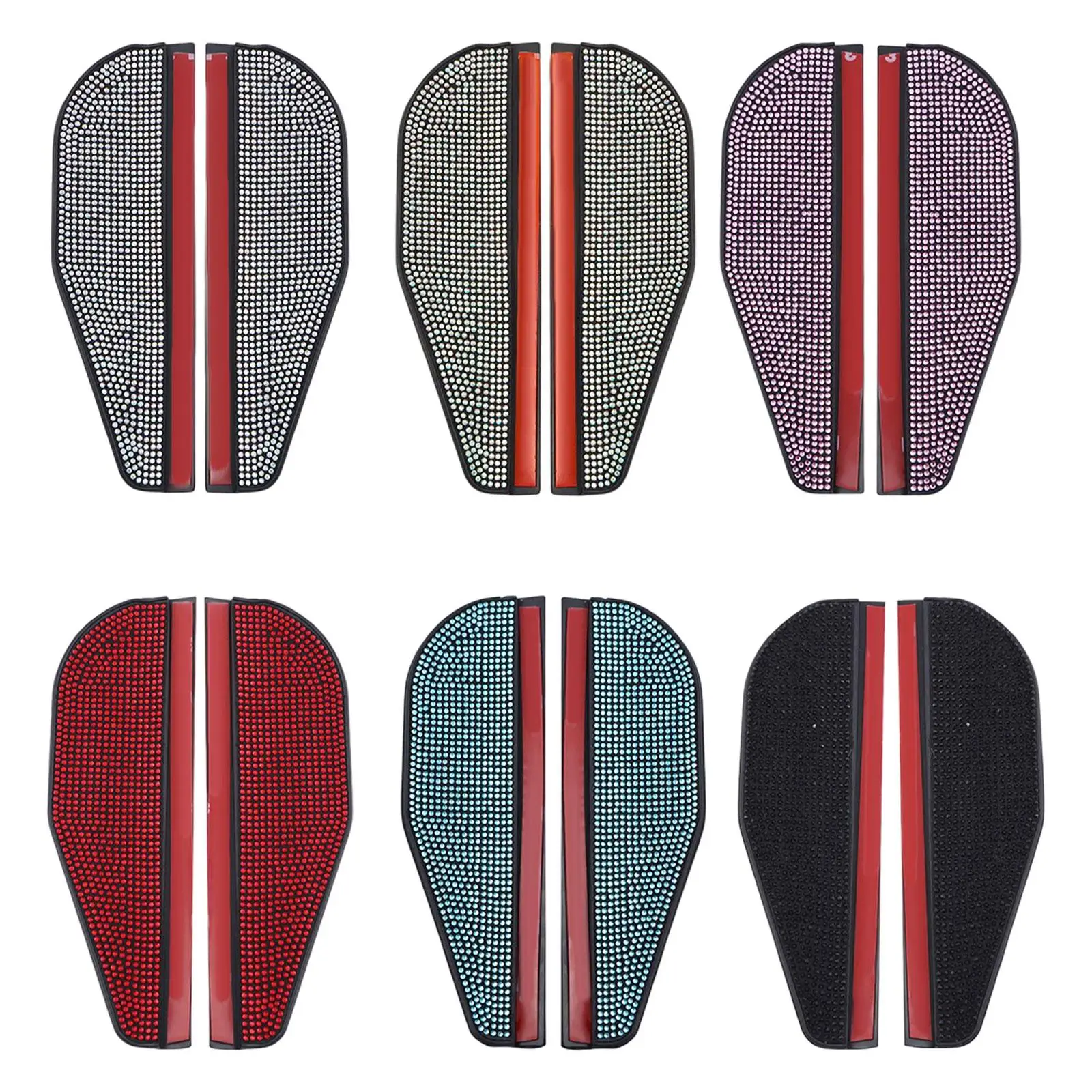 

2 шт. универсальные автомобильные боковые зеркала защита от дождя Защита от солнца аксессуары для украшения автомобиля антибликовый солнцезащитный козырек